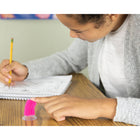 Bouncyband Flick Sticks - 10 Pack-Attaches to Computers and Shiny Surfaces: The suction cup enables the Fidget Stick to stay in one place and not get lost. Sticks to most surfaces.
