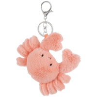 Merangue Crab Puff Keychain-Easy to attach to bags, backpacks, or keyrings