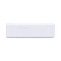 MasterVision Antimicrobial Magnetic Whiteboard Eraser Kit - White-Whiteboard eraser sticks to magnetic surface for ease-of-use