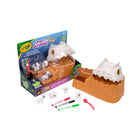 Crayola Scribble Scrubbie Dino Glow Mountain Playset-Little scribbles, big stories: kids can decorate their dino pets, wash them clean, and design new glowing looks again and again