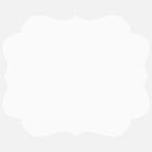 JAM Paper Standard Label Rolls - Vintage Frame - 2 1/2 x 3 - White Matte - 125 Labels/Roll-Size: Vintage Frame ( 2 1/2 x 3 Inches ) | Printer friendly labels are easy to create and customize.