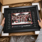Frameworth Carolina Hurricanes 24" H x 36" W Replica Signature Frame 2026 Stanley Cup Champions Framed Wall Art 24x36 Frameworth - Licensed-6