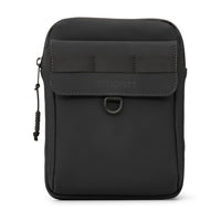 Edition22 Lockpoint Sling Bag - Black-Made of PU leather