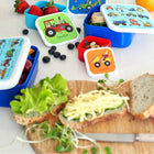 Tyrrell Katz 4-Piece Nesting Snack Box Set - Cats-BPA free