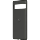 Google Fitted Soft Shell Case for Pixel 7a - Carbon-External portion of the case's power and volume buttons is made of 100 percent recycled aluminium