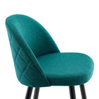 Modway Cordial Fabric Bar Stools - Teal - Set of 2-9