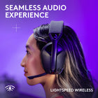 Logitech G321 LIGHTSPEED Wireless Bluetooth Gaming Headset - Black-Bluetooth enabled: Pair and play for quick access to Discord chat, mobile games, music, and more-perfectly suited for grab and go Bluetooth gaming