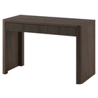 Hudson&Canal Palmera Rectangular Fluted Desk - 47.5" W - Brown Oak-Clean with a soft, dry cloth and no harsh chemicals or abrasive cleaning materials