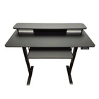 Rocelco FSD55 55" Dual Motor Electric Standing Desk with Monitor Stand & Drawers-Load capacity 220 pounds