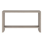 Hudson&Canal Osman 55"W Console Table - Alder White-Table is made of high-quality and durable MDF materials