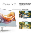 HP 527sw 27" Class IPS Full HD LED Monitor - White - 94F46AAABA-With a 100 Hz refresh rate this monitoris capable of clearer details, smoothly moving from frame to frame, allowing forfaster split-second reaction time.