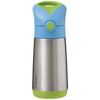 b.box - Insulated Drink Bottle - 350ml - Ocean Breeze-Triple-layer insulation keeps drinks cold up to 8h or warm up to 6h