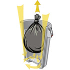 Brute Identity 44 Gallon Container - Yellow-Capacity US Gal. - 44