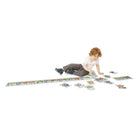 Melissa & Doug Alphabet Express Floor Puzzle, 10' x 6-1/2", 27 Pieces (LCI4420)-Material: Cardboard