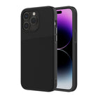 AXS PROTech Plus Dual-Layered Anti-Shock Sleek Case for Apple iPhone 15 Pro - Black-Drop resistant up to 10 feet