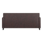 Flash Furniture HERCULES Diplomat Series Brown Leather Sofa-Flared Arms