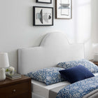 Modway Dawn Performance Velvet King/California King Headboard - White-Plywood and MDF Construction