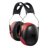 3M Pro-Grade Earmuffs - 30 dB NRR - Black/Red-3M's #1 Noise Reducing Earmuff