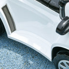 Qaba 3 in 1 Kids Push Car Toddler Sliding Car, Foot to Floor Design - White-Constructed from safe PP and metal materials 