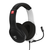 Turtle Beach Airlite Fit Wired Gaming Headset for Nintendo Switch 2 - White/Black-Officially Licensed by Nintendo for Nintendo Switch 2
