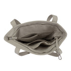 Gry Mattr Vegan Zipper Tote Bag - Putty-Inner padded sleeve fits 15in laptop