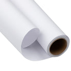 JAM Paper Matte Wrapping Paper - 17" x 18' - Matte White - 2 Pack-Packaged in protective cellophane to prevent scratches, dust, and damage