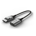 ALOGIC Ultra DisplayPort 1.4 to 4K HDMI Active Cable - 0.2m-Ultra-Construction - The ALOGIC Ultra range is crafted from superior materials and specially designed to guarantee a longer lifespan. The adapter core is strengthened with synthetic fibre and reinforced with thermoplastic (TPE) jacket to provide increased protection against all types of wear and tear. The adapter head is also constructed from thermoplastic (TPE) for maximum strain relief and finished with a metal alloy housing for added durability.