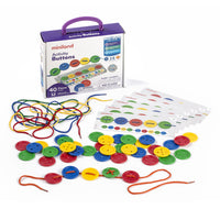 Miniland Activity Buttons - 57 Pieces -Age group and grade: Ages 3 - 6 years and grades Prek - 1st