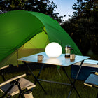 Seville Classics GloGlobe 11.8" Solar Floatable LED Light-Built-in twilight sensor for automatic on/off at dusk and dawn
