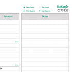 Brownline 2027 EcoLogix Monthly Desk Pad Calendar - 22" x 17"-Reinforced chipboard backer