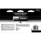 Duracell Coppertop AA Alkaline Batteries - 20 Pack-MANUFACTURER GUARANTEED FOR 12 YEARS IN STORAGE: You can be confident these batteries will be ready when you need them