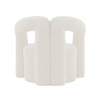 Manhattan Comfort Darian 32.68" Modern Boucle Upholstered Accent Chair - Cream - 2 Pack-Delivered to you Fully Assembled! No Assembly Required