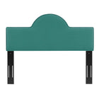 Modway Dawn Performance Velvet King/California King Headboard - Teal-Performance Velvet Upholstery