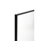 Archyi Giro Collection Writing Board - 48" x 94" - Black-Thin and clean corner finishing, frame with 6.5mm