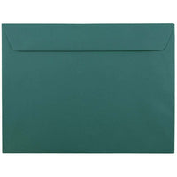 JAM Paper 9 x 12 Booklet Envelopes, Teal Blue, 50 Pack (272316030g)-Size: 9" x 12"