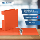 Davis Group Premium Economy Binder - D Ring - 2" - Orange - 6 Pack-Ideal for Conferences, Reference, Colleges & Universities