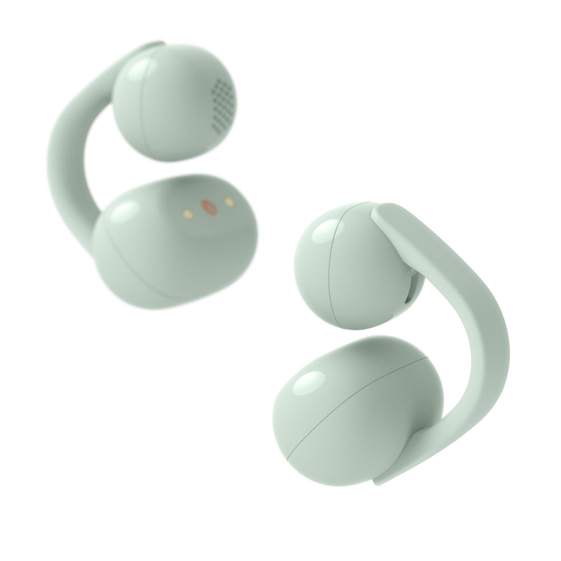 Sony LinkBuds Clip Truly Wireless Open Earbuds - Green | staples.ca