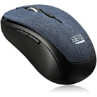 Adesso iMouse S80L Wireless Fabric Optical Mini Mouse - Blue-DPI Level: Adjustable from 800 / 1200 / 1600 DPI