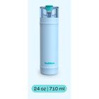 Bubba DualSip Insulated Stainless Steel Water Bottle - 24 oz (710 ml)-Dishwasher-safe: toss the bottle and lid in the dishwasher—because who has time for handwashing?