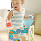 Melissa & Doug Rollables Wooden Ocean Slide Infant and Toddler Toy - 5 Pieces-7