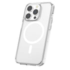 TUFF8 Mag Rugged Case For iPhone 15 Pro Max - Clear-Shockproof Layer: The air tight shockproof layer adds extra protection from accidental drops. Tested to MIL-STD to 8FT