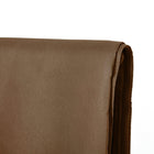 Outsunny 10' L x 13' W Gazebo Curtains with Zipper Doors, Hooks/C-Rings for Patio, Only Curtains - Dark Brown-Double-sides zipper allows you to open and close easily from both inside and outside   