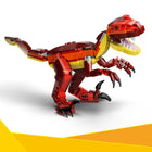 LEGO Creator Fierce Dinosaur-Each prehistoric animal toy comes with a skull and rib cage accessory