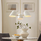 Modway Briana 3-Light Pendant Light - White-Ceiling Light Fixture