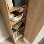 Sauder Merton Hall Storage Cabinet - Harmony Ash-Clear instructions: With illustrated instructions and labeled parts, you'll set it up quickly and easily
