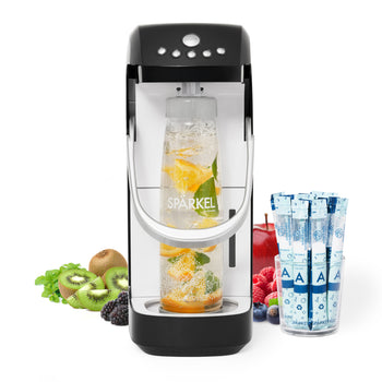 Sparkel All Natural Sparkling Water Appliance - Black | staples.ca