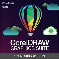 Corel CorelDraw Graphics - 2 Devices - 1-Year Subscription [Digital Download]-Professional graphic design software