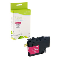fuzion Brother LC3033M Compatible Inkjet Cartridges - High Yield - Magenta-Ink Colour: Magenta