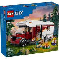 LEGO City Great Vehicles Holiday Adventure Camper Van - 385 Pieces-LEGO City Holiday Adventure Camper Van toy playset for kids aged 6 and up