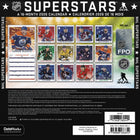 DateWorks 2026 16-Month Mini Wall Calendar - 7" x 7" - NHL Superstars - Bilingual-13 High Quality Images printed on Premium Paper